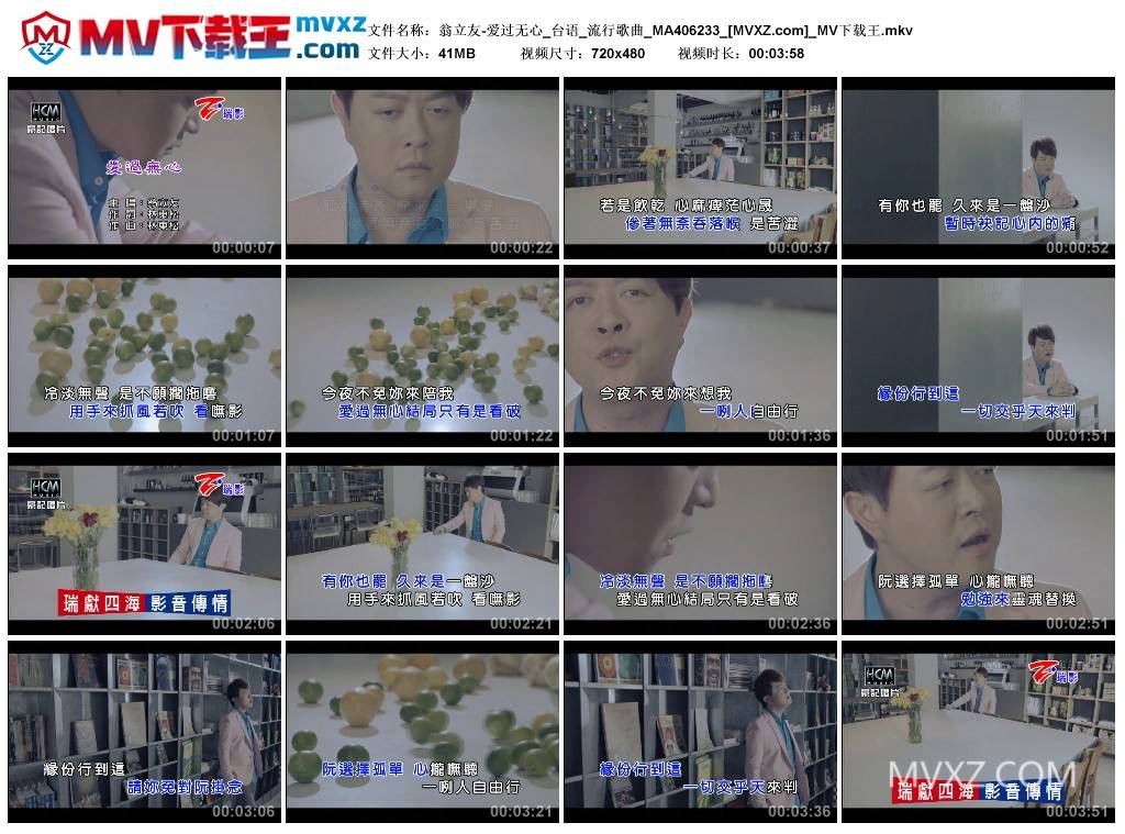 翁立友-爱过无心_台语_流行歌曲_MA406233